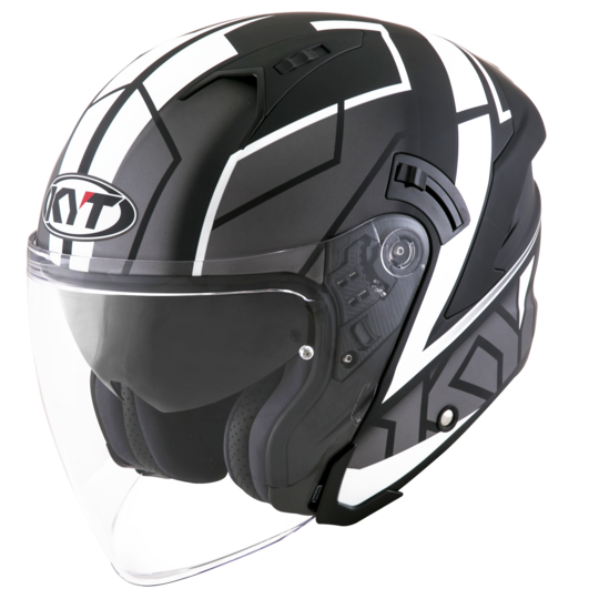 KYT NF-J - Motion matt white "S" a "M"